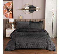 Покрывало SOFI DE MARKO Деметра черная, 240x260 Пок-5303Чр-240х260