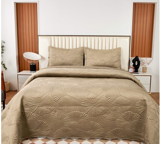 Покрывало SOFI DE MARKO Бенита бежевый, 240x260 Пок-Бн-240x260б