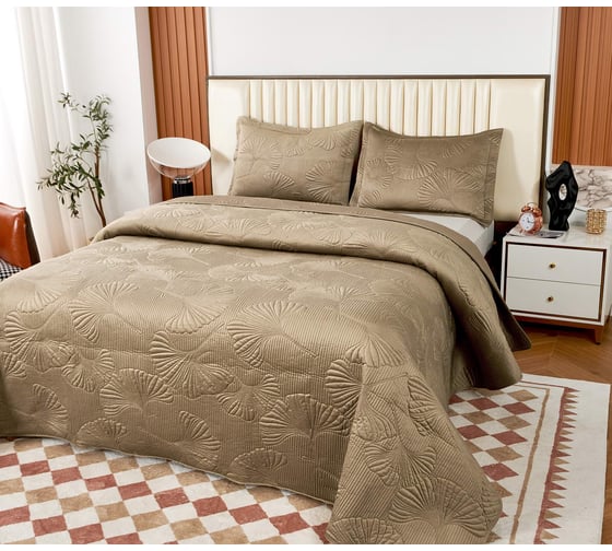 Покрывало SOFI DE MARKO Бенита бежевый, 240x260 Пок-Бн-240x260б