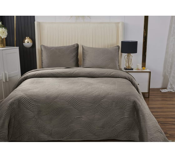 Покрывало SOFI DE MARKO Жизель капучино, 240x260 Пок-ЖЛ2-240х260