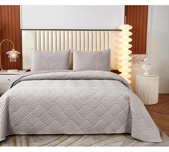 Покрывало SOFI DE MARKO Армандо светло-серый, 160x220 Пок-Арм-160х220сс