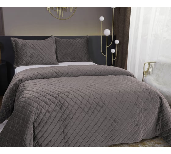 Покрывало SOFI DE MARKO Натаниэль мокко, 160x220 Пок-Нт-160х220м