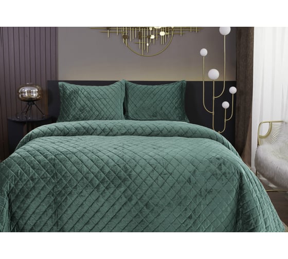 Покрывало SOFI DE MARKO Натаниэль изумруд, 160x220 Пок-Нт-160х220из
