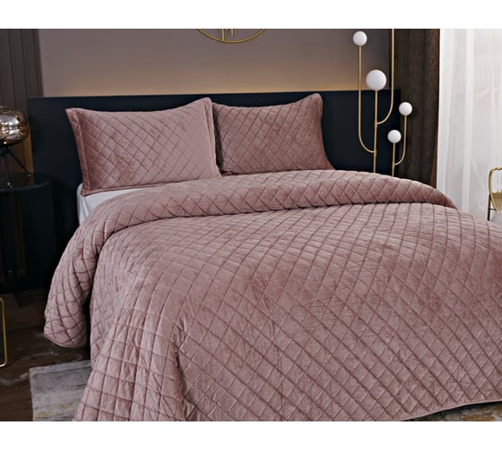 Покрывало SOFI DE MARKO Натаниэль чайная роза, 160x220 Пок-Нт-160х220чр