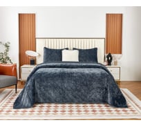 Покрывало SOFI DE MARKO Розалин антрацит, 240x260 Пок-Рз-240х260ан