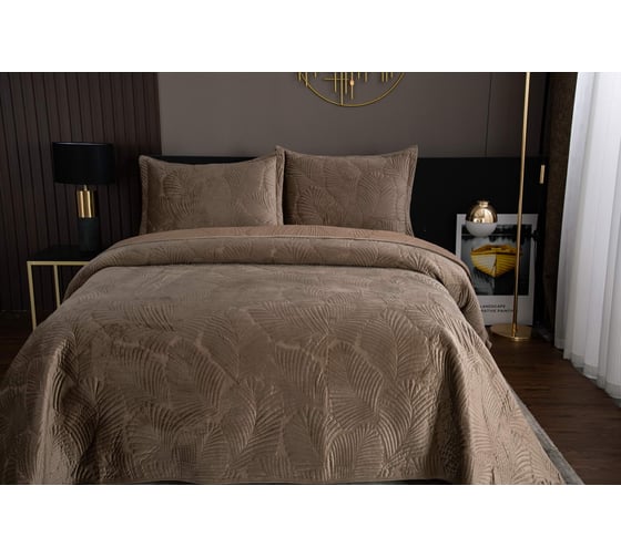 Покрывало SOFI DE MARKO Ноэль капучино, 160x220 Пок-Нэ-160х220кп
