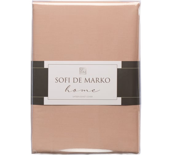 Пододеяльник SOFI DE MARKO Мармис карамель, 200x220 Под-мс-200х220кар