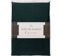 Пододеяльник SOFI DE MARKO Мармис черный, 160x220 Под-мс-160х220чер