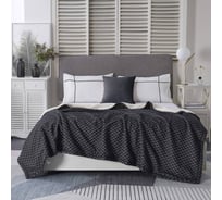 Плед SOFI DE MARKO Гранд темно-серый, 160x220, трикотаж Пл-Гр1-160х220