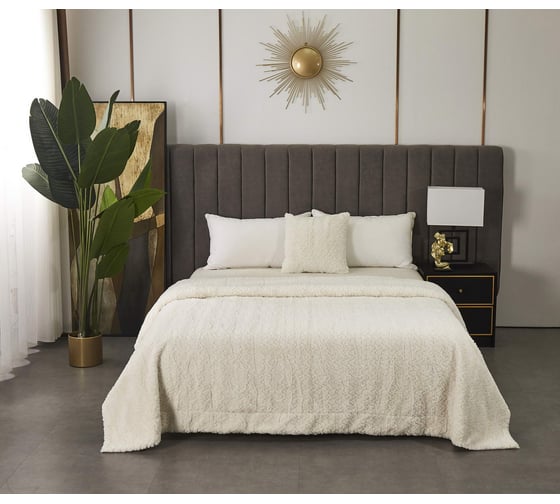 Плед SOFI DE MARKO Теодор белый, 210x230 Пл-ТД2-210х230 1