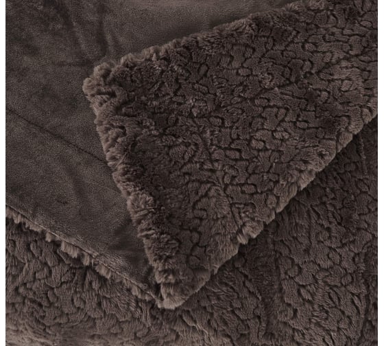 Плед SOFI DE MARKO Теодор шоколад, 210x230 Пл-ТД7-210х230