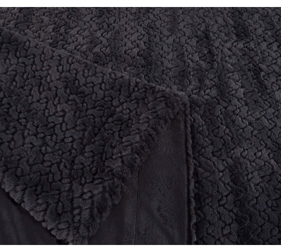 Плед SOFI DE MARKO Теодор антрацит, 160x220 Пл-ТД5-160х220