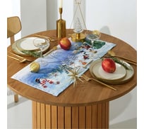 Дорожка Этель Рождественский вечер 30x70 см, 100% хлопок, саржа 190 г/м2 9905068