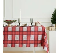 Скатерть Этель Уютное Рождество 149x180 см, 100% хлопок, саржа 190 г/м2 9896206