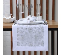 Дорожка Этель с паетками 40х90 ±5 см, 100% п/э 10150832