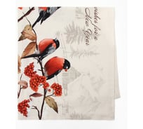 Дорожка Этель Снегири на ветках 30x70 см, 100% хлопок, саржа 190 г/м2 10658925