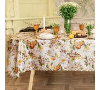 Скатерть Доляна Цветочный день 145x220 см, 100% п/э 10389102