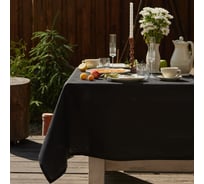 Скатерть Этель Linen collection black 145x110 см, 100% лён 210 г/м2 10610032