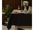 Скатерть Этель Linen collection black 145x110 см, 100% лён 210 г/м2 10610032 1