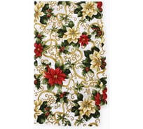 Доляна Дорожка Праздничные украшения 40x145см, 100% п/э, 140гр/м2 10643128