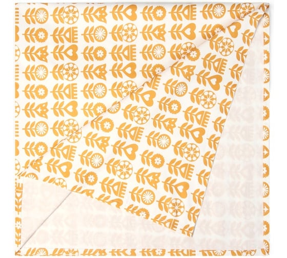 Скатерть Этель Yellow garden 146x180 см, 100% хлопок, саржа 190 г/м2 10744958 1