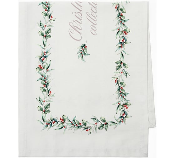 Дорожка Этель Christmas collection 30x70 см, 100% хлопок, саржа 190 г/м2 10658932