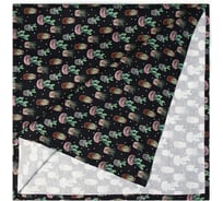 Скатерть Этель Succulents 146x180 см, 100% хлопок, саржа 190 г/м2 10744957