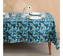 Скатерть Этель Папоротник 110x149 см, 80% хл, 20% пэ, сатин 110 г/м2 9596557