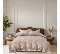 Комплект постельного белья The eleventh kingdom макосатин Евро с нав.50х70 (2) Celene жемчужный 11KDCS2022CE13