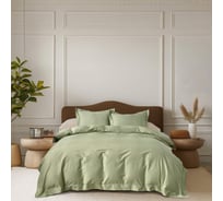 Комплект постельного белья The eleventh kingdom макосатин Евро с нав.50х70 (2) Celene фисташка 11KDCS2022CE46