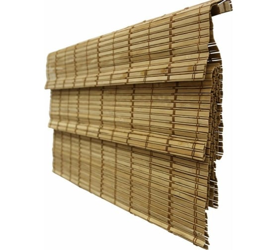 Римские шторы Эскар бамбук, какао, 140х160см, 72949140160