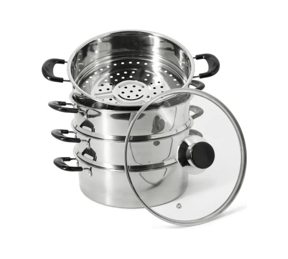 Мантоварка-пароварка Pomi d'Oro 24 см P630101 Vapore