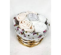 Набор полотенец SOFI DE MARKO Евита персик Набор 30x30 6 шт. Наб-Е5-п