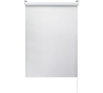 Рулонные шторы Эскар Blackout, Диаманд Белый 52х160 см, арт. 81449052160