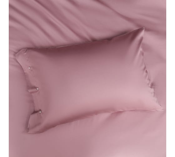 Наволочка Sofi De Marko Premium Mako (пепел роза) 50x70 Нав-Пм-50х70пр