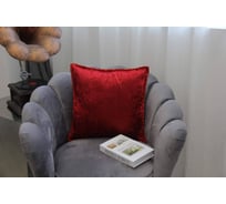 Наволочка Sofi De Marko Клаудия (бордо) 45x45 Нав-К09-45х45