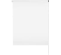 Рулонная штора Эскар Plain, белый, 48х160 см, арт. 71101048160