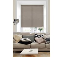 Рулонная штора Эскар Морзе, коричневый, 52x160 см, 47650052160