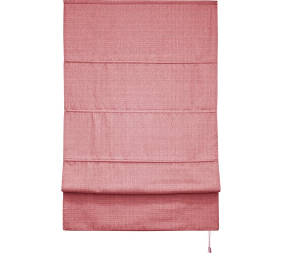 Римская тканевая штора Эскар Натур, розовый, 80x160 см, арт. 1100080 1
