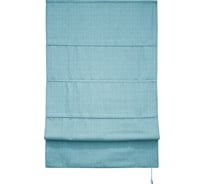 Римская тканевая штора Эскар Натур, синий, 60x160 см, арт. 1090060