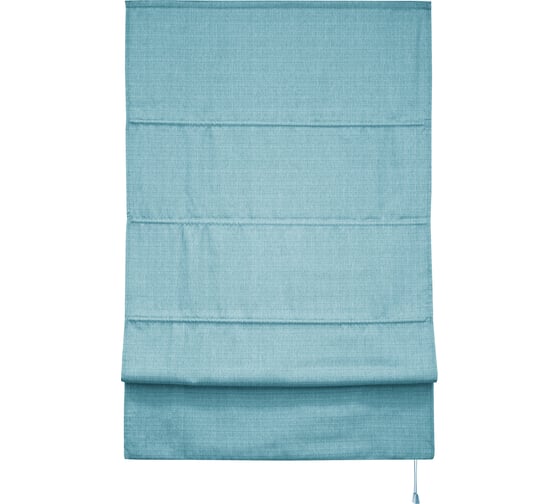 Римская тканевая штора Эскар Натур, синий, 60x160 см, арт. 1090060 1