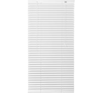 Горизонтальные жалюзи Эскар алюминий, белый, 100х160см, 5008100160