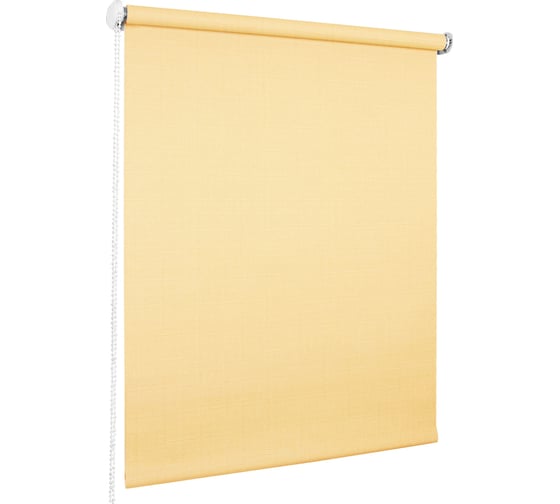 Миниролло Эскар тканевые, светлый абрикос, 37х170см, 31112037170 1