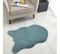 Коврик SOFI DE MARKO Плюшевый зеленый, 60x90 см Ков-П-З-60х90