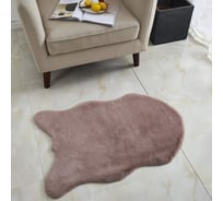 Коврик SOFI DE MARKO Плюшевый пепельная роза, 60x90 см Ков-П-Пр-60х90