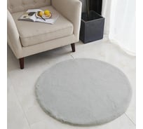 Коврик SOFI DE MARKO Плюшевый серый, 150x150 см Ков-П-С-150Д