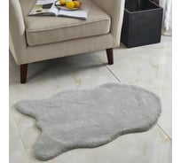 Коврик SOFI DE MARKO Плюшевый серый, 80x120 см Ков-П-С-80х120