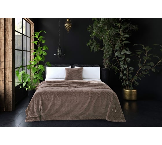 Плед Sofi De Marko Аврил (мокко) 160x220 Пл-АВ-160х220мк 1