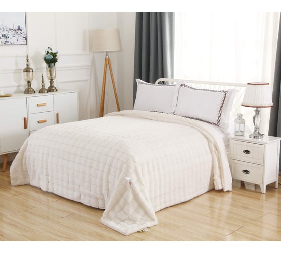 Плед Sofi De Marko Мадлен (белая) 160x220 Пл-Мд5-160х220 1