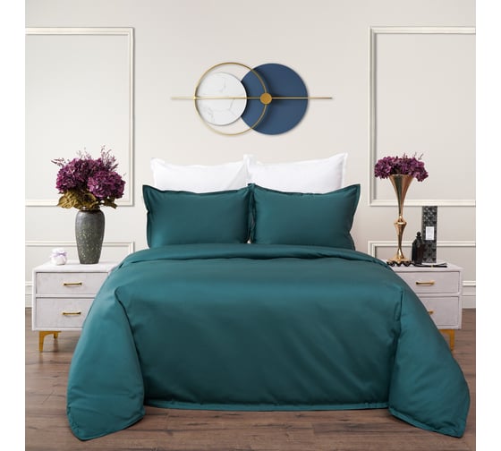 Комплект постельного белья SOFI DE MARKO Селина тем зеленая 1.6-С-Сл-т.зел 1